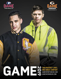 Game Sportswear catalog